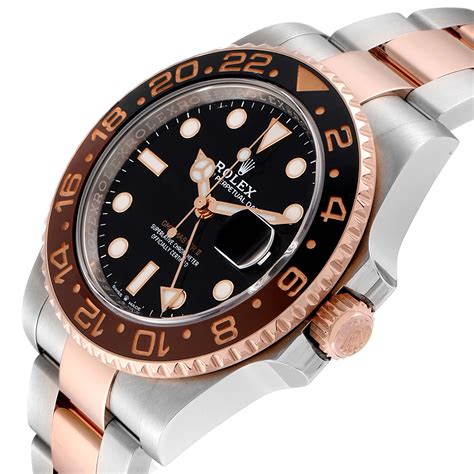 rolex master ii gmt rose gold|gmt master ii everose gold.